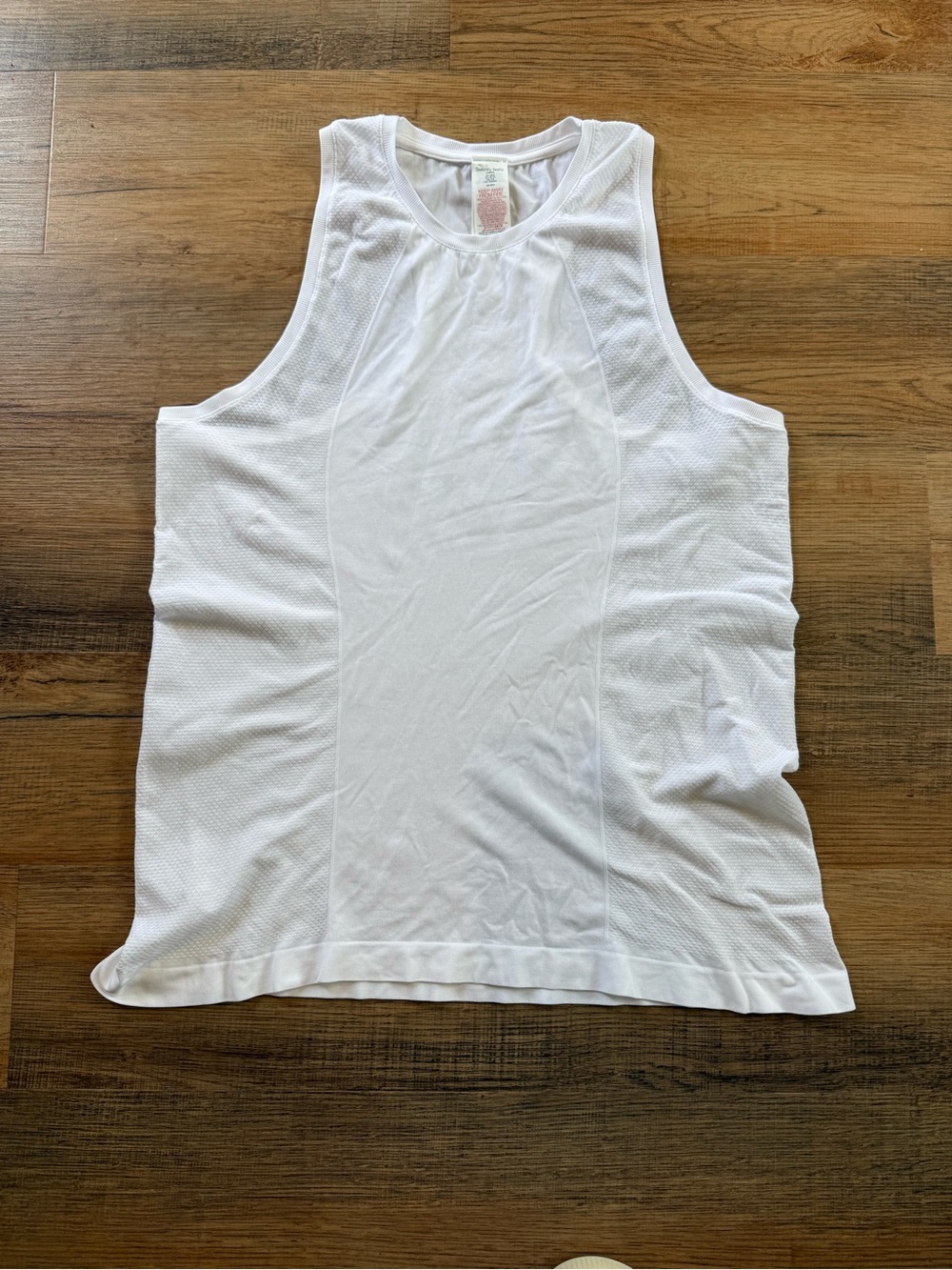 Sweaty Betty White Performance Racerback Tank Top Size 4-6